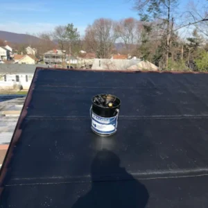 Flat roofing project in the Bronx