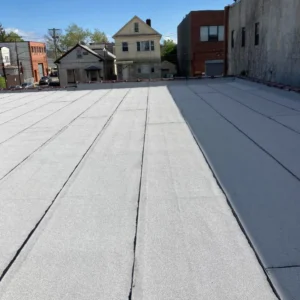 Flat Roof After Project Completion