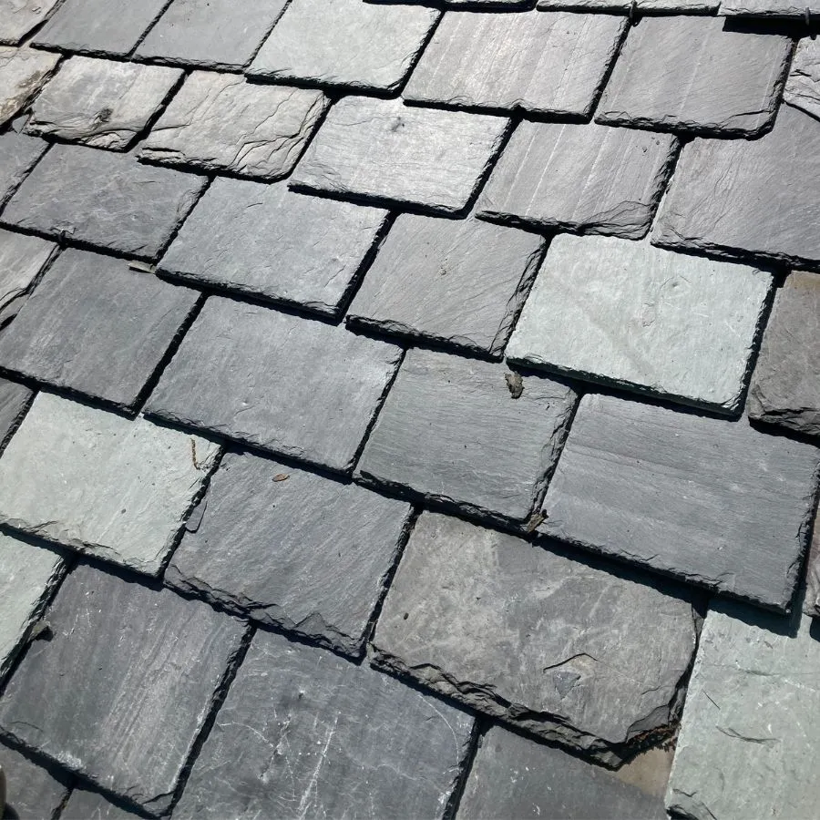 Slate Roof Repair Job